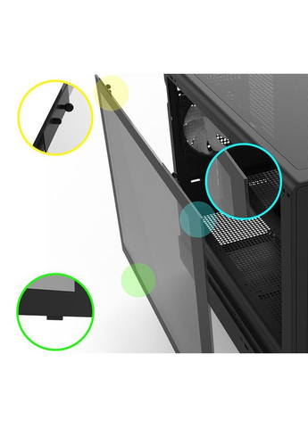 Корпус M5 Black (M5BLACK) Zalman (344464312)