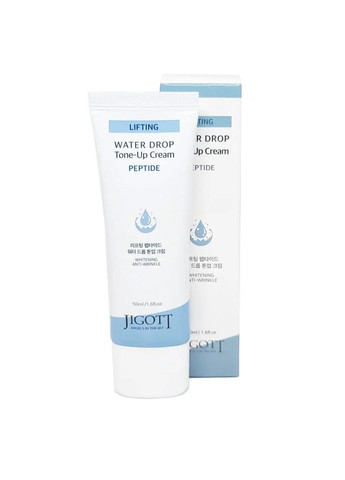 Увлажняющий крем для лица Пептиды Lifting Peptide Water Drop Tone Up Cream 50 мл Jigott (289134784)