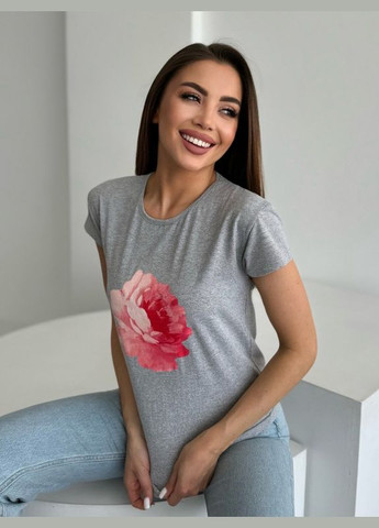 Футболка ISSA PLUS WN20-629 серая Magnet - (301036667)