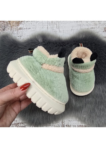 Тапочки чуні дитячі вельветові на об'ємній пінковій підошві Lion (370303131)