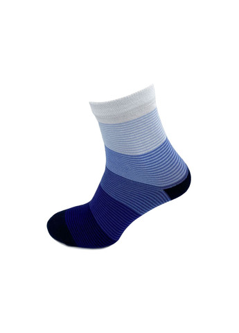 Комбинированные носки женские, высокие. фантазийные полосочки. комплект из 3х пар. цвет: цветной микс. Крокус градиенты (338427352)