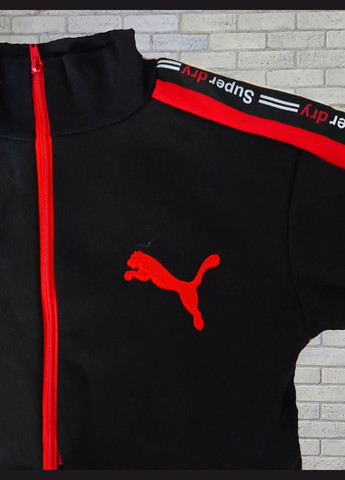 Теплый детский спортивный костюм со вставкой, трехнитка No Brand (317707938)