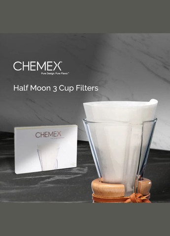 Набір Кемекс Chemex 3 cup + Фільтри FP-2 (R-13827-VS) No Brand (303348562)