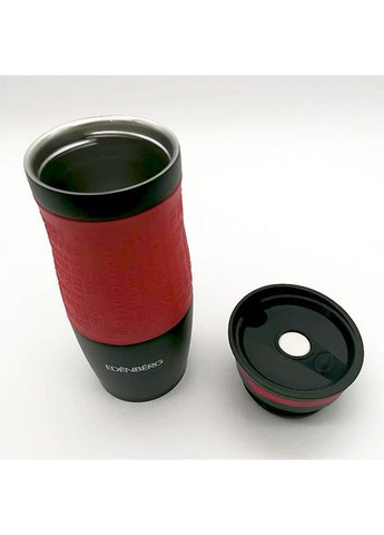 Термокружка EB-624 380 мл Термос чашка Нержавеющая сталь с силиконовым нескользящим держателем Edenberg (354823780)