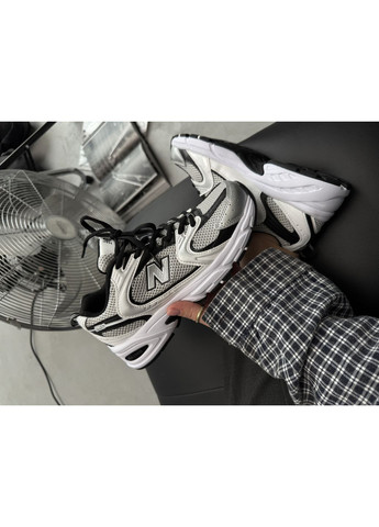 КРОСІВКИ ЖІНОЧІ NEW BALANCE 530 GREY / BLACK НЬЮ БЕЛАНС 530 No Brand сірі демісезони (367169956)