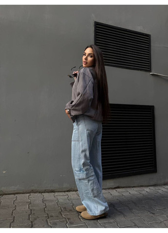 Жіночий бомбер вільного крою із замші MonCher на блискавці (360428961)