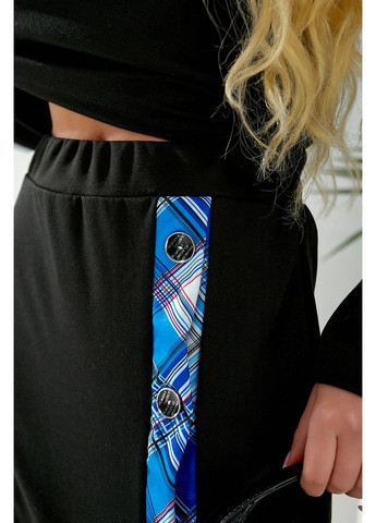 Костюм жіночий класичний, колір чорно-синій, 257R322-2 Ager (363977807)