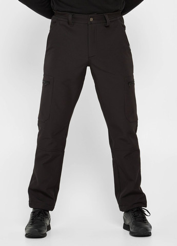 Черный демисезонный мужской демисезонный костюм черный UKM Softstorm