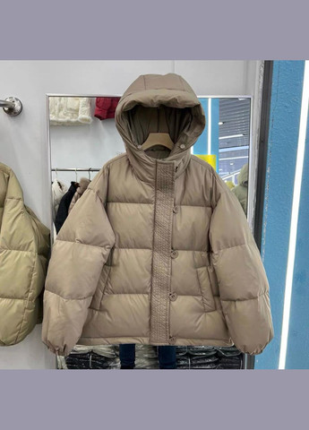 Бежевий Пуховик No Brand