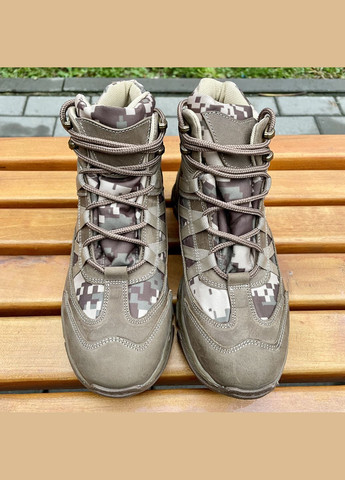 Зимові Берці Чоловічі Тактичні. 36-48р Койот+Піксель. Зносостійка підошва! BXZM-1026 No Brand (301148182)