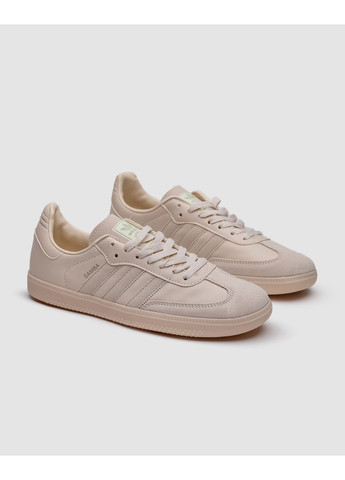 КРОСІВКИ ЖІНОЧІ ADIDAS SAMBA SUPER LOW BEIGE АДІДАС САМБА No Brand бежеві демісезони (367168402)