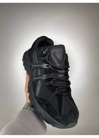 Чорні Осінні кросівки чоловічі asics gel black gore tex асікс гель No Brand