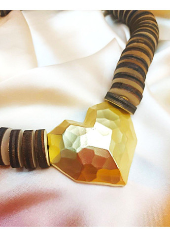 Кольє чокер Акцентне дерев'яне No Brand (369154560)