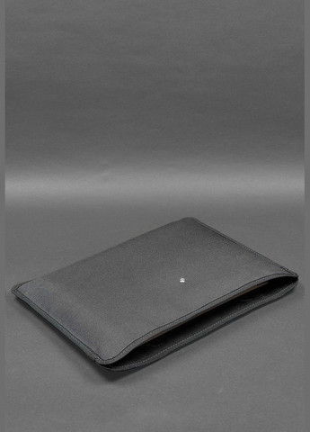 Кожаная сумка для ноутбука и документов Универсальная черная Crazy Horse (A-028135) BlankNote (327874343)