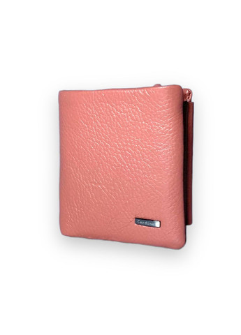Жіночий гаманець натуральна шкіра 1 відділ 10 осередків для карток розмір: 10*10*3 см рожевий Cardinal (266911748)