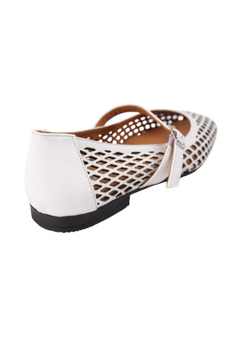 Guero Туфлі жіночі білі натуральна шкіра білий з, — (333035463)