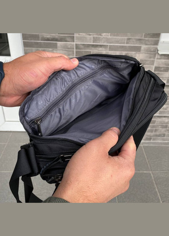 Чоловіча сумка барсетка через плече у сірому кольорі на 8 відділень Commander gray Jingpin (282927389)