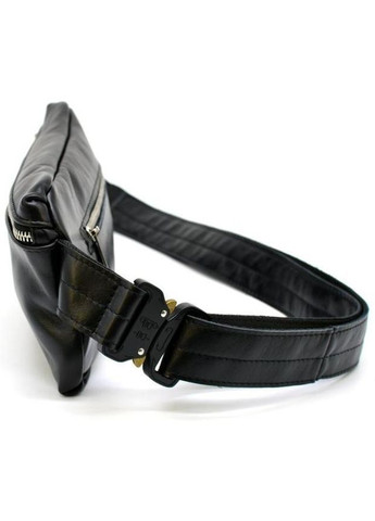 Сумка мужская на пояс через плечо из натуральной кожи средняя Черный 35537 TARWA (339041349)