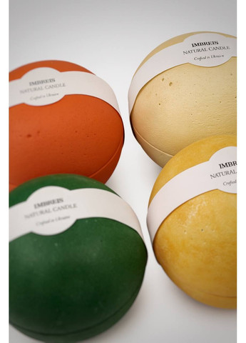 Ароматическая свеча ШТРУДЕЛЬ коллекция СФЕРА IMBREIS (363970288)