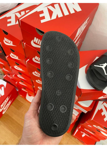 КРОССОВКИ ЖЕНСКИЕ NIKE JORDAN BLACK WHITE НАЙК АИР ДЖОРДАН No Brand чёрные демисезоны (367175016)