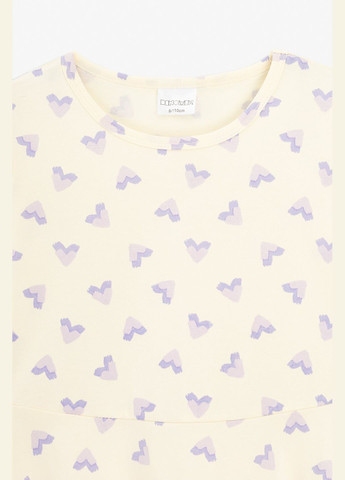 Молочное платье с узором для девочки 172 116 см молочный shop (2000990940650) Lizi Kids (368866222)