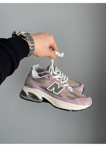 Кроссовки женские New Balance 2010 Pink Beige Grey | Нью Баланс 2010 розовые No Brand розовые демисезоны (360894519)