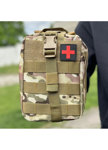 Аптечка тактична військова, аптечка підсумок Molle для медикаментів No Brand (361669483)