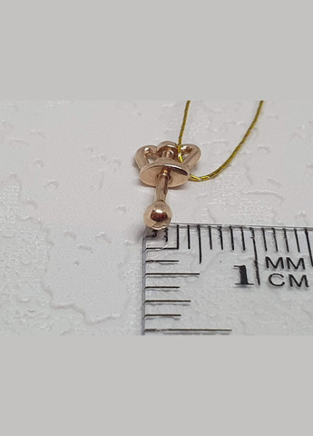 Золота моносережка-пуссета. 1С193/00Б PlatoN (272797560)