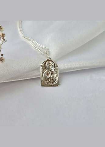 Срібна ладанка ікона Св. Матрона срібло 925 проби 3762б 1.20г No Brand (315724810)