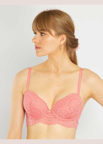 Розовый бюстгальтер,розовый, Kiabi