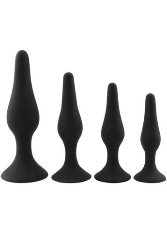 Анальная пробка 115x28 mm Tuna Plug M силиконовая для новичков мягкая на присоске Focus (303909061)