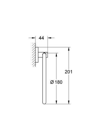 Кільце для рушника Essentials New (40365001) Grohe (369933237)
