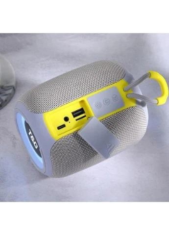Світлова bluetooth колонка з хорошим звуком TG655, Bluetooth колонка з led підсвічуванням PF-51 Portable (385383622)