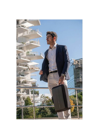 Городской рюкзак Анти-вор Bobby Bizz 2.0 для ноутбука 16'' Black 12 л (P705.921) XD Design (322200483)