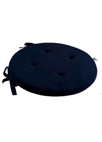 Подушка для кресла велюр см темно-синий No Brand (335052324)