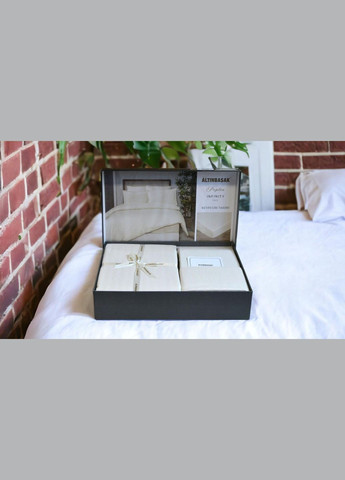 Постільна білизна Poplin 160 х 220 см Infinity Ivory Altinbasak (318387225)