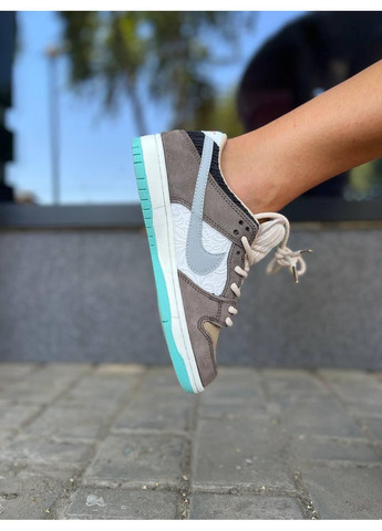 КРОССОВКИ ЖЕНСКИЕ NIKE SB DUNK LOW PRO BIG MONEY SAVINGS НАЙК СБ ДАНК No Brand белые демисезоны (367169662)