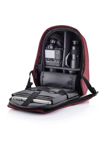 Городской рюкзак Анти-злодей Bobby Hero Regular Red 18л (P705.294) XD Design (322206857)