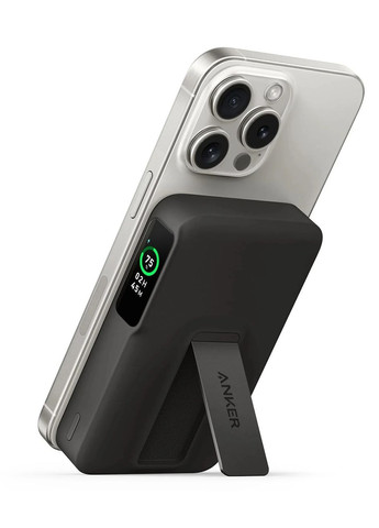 Портативний зарядний пристрій MagGo 10000 mAh Qi2 15W + USB-C PD 27W Black (6962726) Anker (366831046)