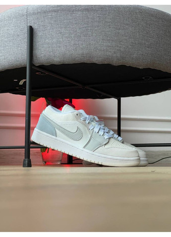 Кросівки жіночі і чоловічі Nike Air Jordan 1 Low Grey | Найк Аір Джордан Ретро 1 сірі No Brand сірі демісезони (354700434)