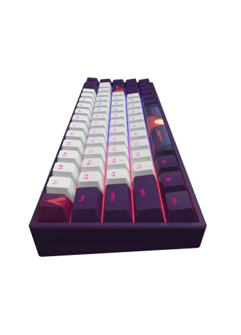 Клавіатура Dark Project Sunrise PBT RGB Mech G3MS Sapphire USB Violet/White (DPP68_GSH_SUNR_ANSI_UA) Power (315362675)