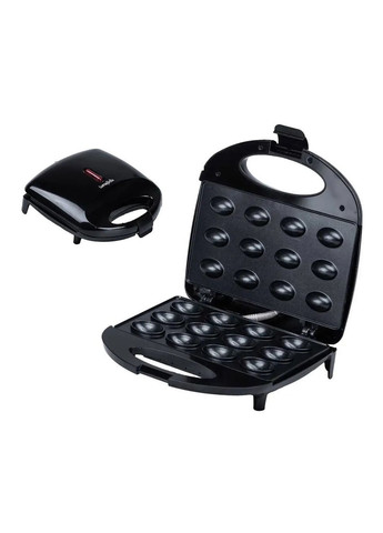 Электрическая орешница LB-58006 на 12 орешков с антипригарным покрытием 800Вт Черный Luma Bella (316353619)