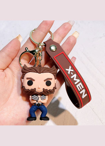 Брелок Росомаха X-men Ікс Wolverine на ключі, на сумку фігурка іграшка антистрес підвіска 5.5 см Shantou (315765175)