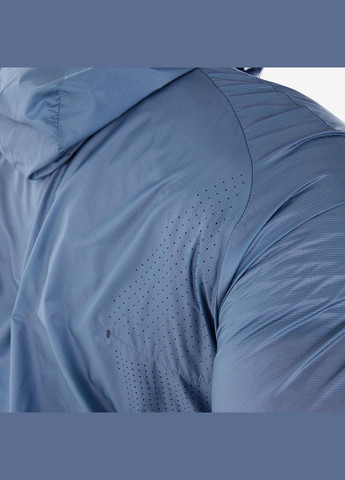 Синя демісезонна куртка чоловіча mh900 вітрозахисна для туризму синя. Quechua