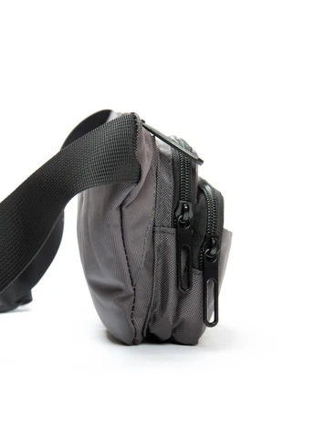 Мужская сумка на пояс 6041 gray Lanpad (340235061)