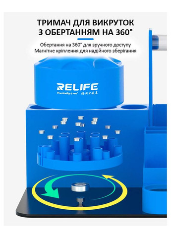 Органайзер для инструментов RL-001H многофункциональный / пластиковый / Grey Relife (322566177)