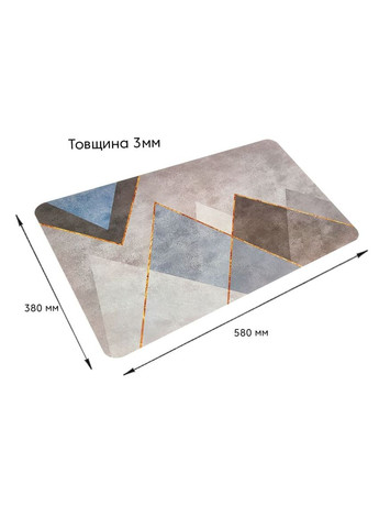 Вологопоглинаючий килимок 38*58CM*3MM (D) SW-00001560 Sticker Wall (327874393)