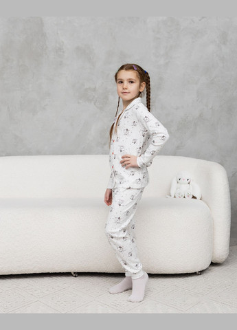 Белая пижама на девочку Nicoletta