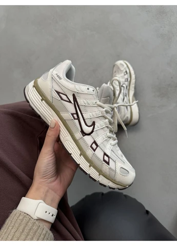Бежеві Осінні кросівки чоловічі nike p-6000 beige / bordo найк п-6000 No Brand