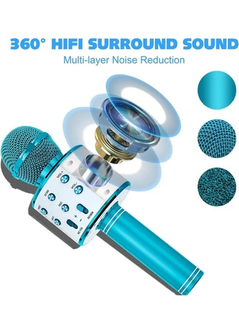 Беспроводной микрофон для караоке Wster WS-858 Digital (393129008)